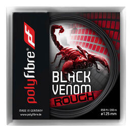 Corde Da Tennis Polyfibre Black Venom Rough 12,2m schwarz